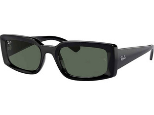 Ray-Ban RB4395 6677/71 Γυαλιά Ηλίου Ορθογώνια Κοκάλινα Μαύρα με Μαύρο Polarized Φακό