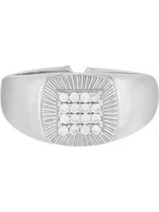 Excite-Fashion Γυναικείο Δαχτυλίδι Σεβαλιέ από Ασήμι 925 Επιχρυσωμένο με Ζιργκόν D-67-AS-S-13
