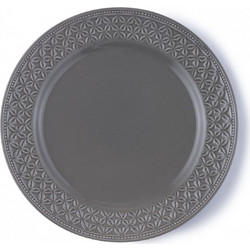 SP Tableware L.V. Studio Grey Πιατέλα Στρογγυλή Πορσελάνης 30 εκ (60018713)