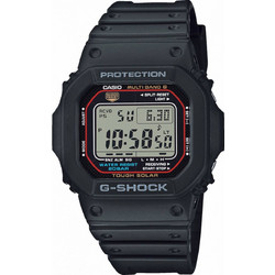 Casio G-Shock Ψηφιακό Ανδρικό Ρολόι Χρονογράφος Solar με Μαύρο Καουτσούκ Λουράκι GW-M5610U-1ER