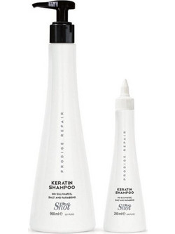 Salerm Keratin Shot Maintenance Σαμπουάν Κερατίνης για Φριζάρισμα 500ml