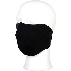 Μάσκα αναβάτη HALF FACE BIKER FACE MASK BLACK