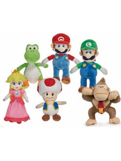 Nintendo Super Mario Bros Διάφορα Σχέδια 22cm