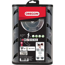 Oregon Jet-Fit 111110 Κεφαλή Μεσινέζας Αλουμινίου 2 Εξόδων