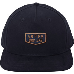 Superdry Ανδρικό Καπέλο Jockey Snapback Υφασμάτινο Navy Μπλε Y9011017A