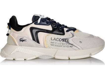 Lacoste Ανδρικά Sneakers Εκρού 45SMA0001-2G9