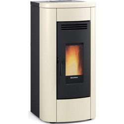 La Nordica Extraflame Klaudia Plus Ivory Σόμπα Pellet Αερόθερμη 8kW