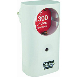 Crystal Audio Μονή Εξωτερική Πρίζα Ρεύματος Ασφαλείας ΛευκήΚωδικός: CP1-1300-70W