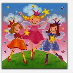 Χαρτοπετσέτες little fairies 12x12cm 20τμχ