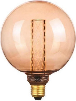 Λάμπα LED G125 Eurolamp (147-81823) για ντουί E27, 3.5W, 2000Κ, Θερμό Λευκό 147-81823