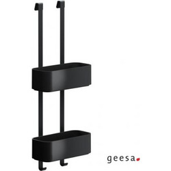 Κρεμαστή σπογγοθήκη - μπουκαλοθήκη FRAME black matt 8902-400 GEESA