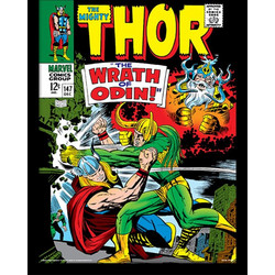 Marvel Thor (Wrath of Odin) Wooden Framed Print (30x40) - FP11240P