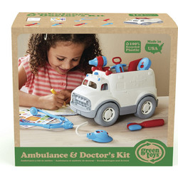 Green Toys: Ασθενοφόρο και Σετ Γιατρού AMDK-1313