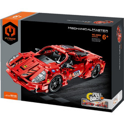 Mechanical Master Pull Back Red Racer Q5809