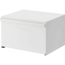 Ψωμιέρα Tower YMZK4352 40x34,5x24cm White Yamazaki Μέταλλο
