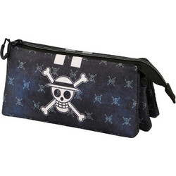 Karactermania One Piece Vintage Κασετίνα με 3 Θήκες Μαύρη 05762