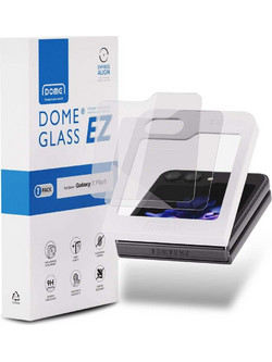 WHITESTONE DOME PREMIUM EZ Γυαλί για SAMSUNG GALAXY Z FLIP 5 2023 - ΔΙΑΦΑΝΟ - 2 TEM - WSD91