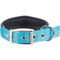 Pet Interest Neoprene Standard Fluo Κολάρο Σκύλου Γαλάζιο 1.6x35cm