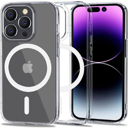 Tech-Protect Flexair Hybrid Back Cover with MagSafe Transparent (iPhone 14 Pro)