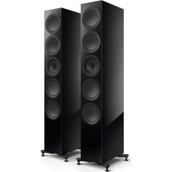KEF R-11 Meta Ζεύγος Ηχείων Hi-Fi Δαπέδου 300W 3 Δρόμων Gloss Black