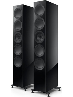 KEF R-11 Meta Ζεύγος Ηχείων Hi-Fi Δαπέδου 300W 3 Δρόμων Gloss Black