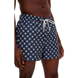 Selected Ανδρικό Μαγιό Σορτς με Σχέδια Navy Μπλε 16089427