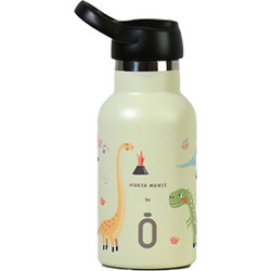 Runbott Sport Marta Munde Dinos Παιδικό Μπουκάλι Θερμός Ανοξείδωτο BPA Free Πράσινο Mint 350ml