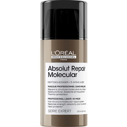 L'Oreal Professionnel Absolut Repair Molecular Leave-in Μάσκα Μαλλιών για Επανόρθωση για Ταλαιπωρημένα Μαλλιά 100ml