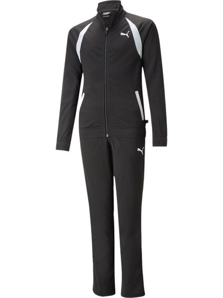 Puma Tricot Παιδικό Σετ Φόρμας Μαύρο 673583-01