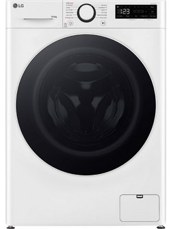 LG D4R5009TSWW Πλυντήριο Στεγνωτήριο Ρούχων 9kg / 6kg Ατμού 1400 Στροφές