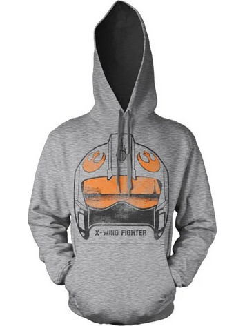 Star Wars X-Wing Fighter Ανδρικό Φούτερ Γκρι