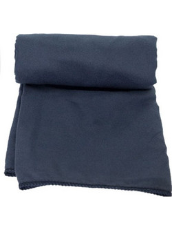 AlpinPro AlpinTec DryFast Πετσέτα Θαλάσσης Microfiber Μαύρη 75x150cm