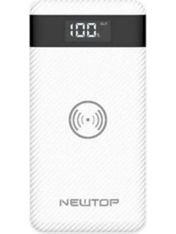 Newtop PB22 Wireless Power Bank 10000mAh White