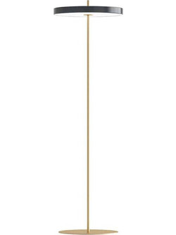Φωτιστικό Δαπέδου Asteria 2338 Φ43x150,7cm Dim Led 1100lm 24W 3000K Anthracite-Brass Umage