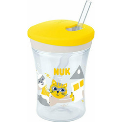 Nuk Action Cup Yellow Cat 230ml