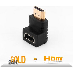 S-Link ADAPTER HDMI M/F 90 ΚΑΤΩ SLX-983