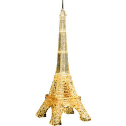 Puzzle 3D Crystal Puzzle Golden Eiffel Tower 3D 96 Κομμάτια