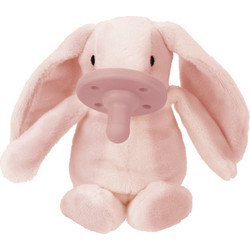 Minikoioi Comforter Πιπίλα Σιλικόνης 0m+ Buddy Pink Lola