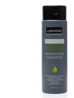 Lorvenn Colorfix Pure Neutralizing Σαμπουάν για Προστασία Χρώματος για Βαμμένα Μαλλιά 500ml
