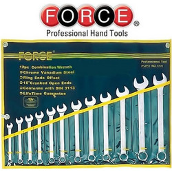 FORCE 5121SC Σετ γερμανοπολύγωνα ίντσας 12 τεμαχίων