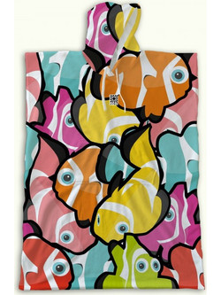 UVEA Clown Παιδικό Πόντσο Θαλάσσης 52x70cm 93-99