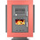 Thermiki ATS 90-30 Corner Red Ατσάλινη Ξυλόσομπα με Φούρνο 18kW