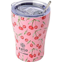 Estia Coffee Mug Save The Aegean Cherry Rose 350ml