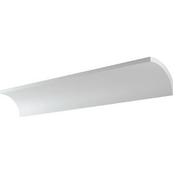 Φωτιστικό Σαλονιού Απλίκα Mustang LED 15W 4000K 1860Lm Αλουμίνιο Λευκό Intec