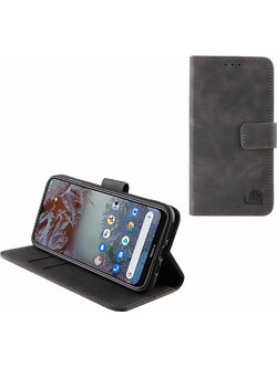 Lime Θηκη Nokia G10 6.52'' Essential Magnet Book Stand Clip GREY