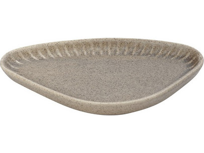 Espiel Πιάτα Φρούτου Πορσελάνης Τριγωνικά Gobi Beige 6τμχ OW2016K6