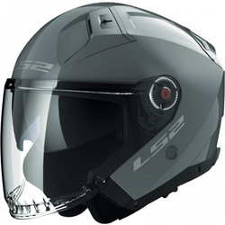 LS2 OF521 Infinity Nardo Grey Κράνος Μηχανής Jet 1100gr