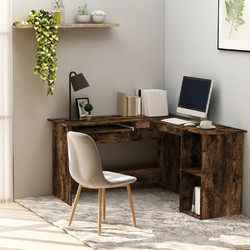 vidaXL Γωνιακό Γραφείο Ξύλινο 120x140x75cm 815384