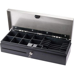 Συρτάρι Ταμειακής Μηχανής ICS FLIP-TOP (460 x170 x100mm) Stainless Steel