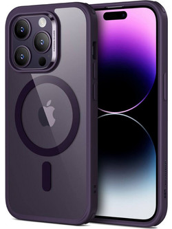 ESR CH Halolock Magsafe Back Cover Clear / Purple (iPhone 14 Pro)